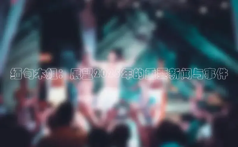 缅甸木姐：展望2025年的重要新闻与事件